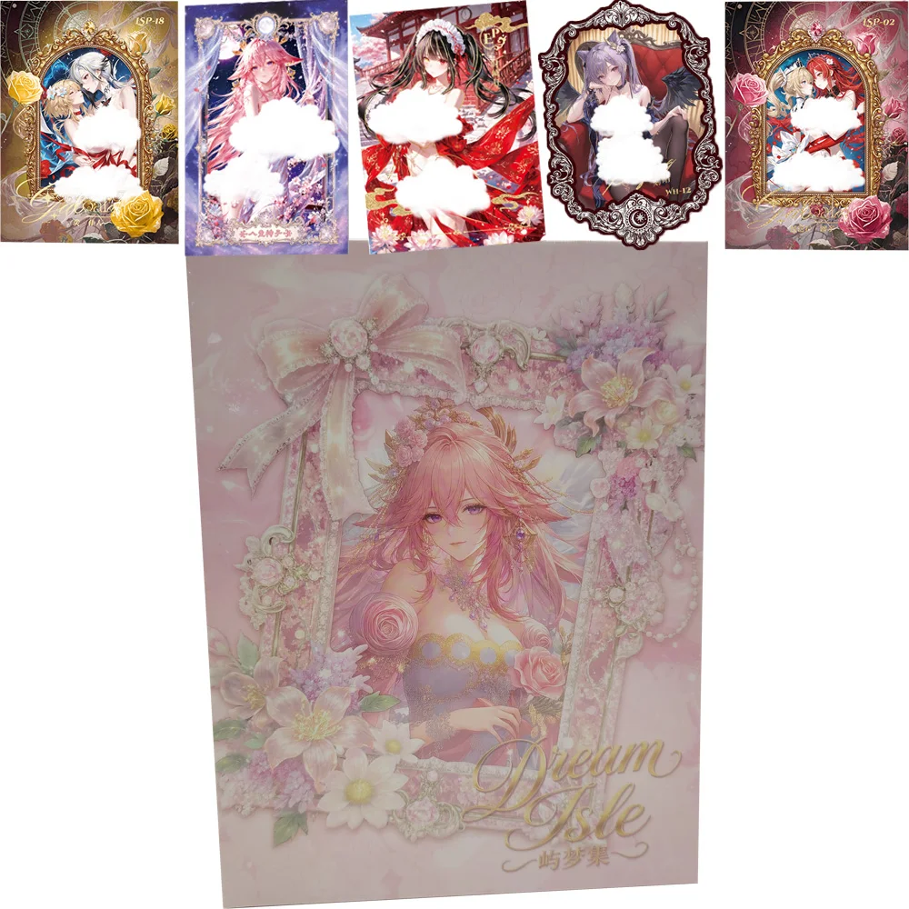 Dream Isle Women Card Creative Exquisite Craftsmanship Peripheral Characters Practical Portrait Collection Cards Festival Gifts