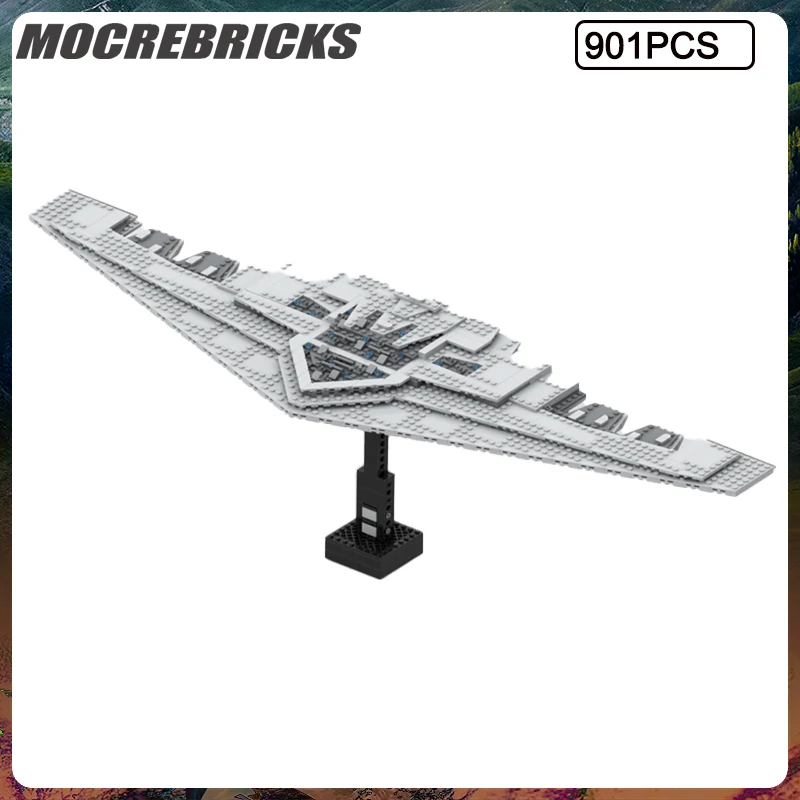 

Space War Series Supremacy Interstellar Spacecraft Model Building Blocks Set MOC Children's Toys Christmas Gifts