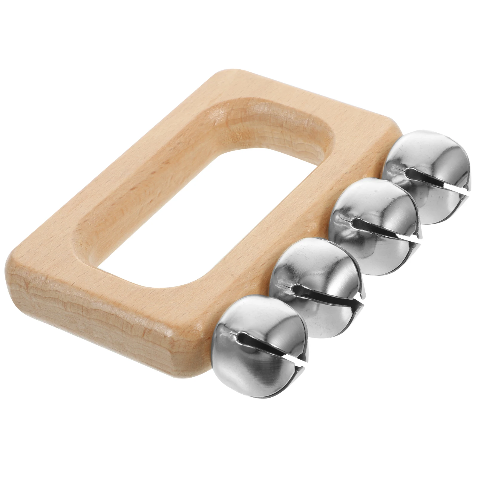 

Hand Bell for Kids Toddler Musical Instruments Rectangle Shaking Bells Metal Child
