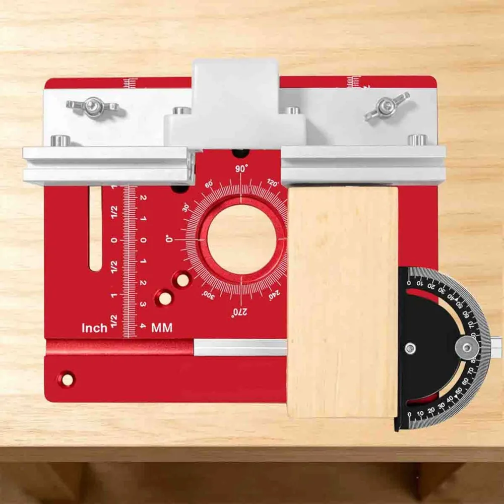 ABRU-For Woodworking Router Mounting Plate, Universal Aluminum Alloy Router Table Insert Plate For DIY Carpentry Projects