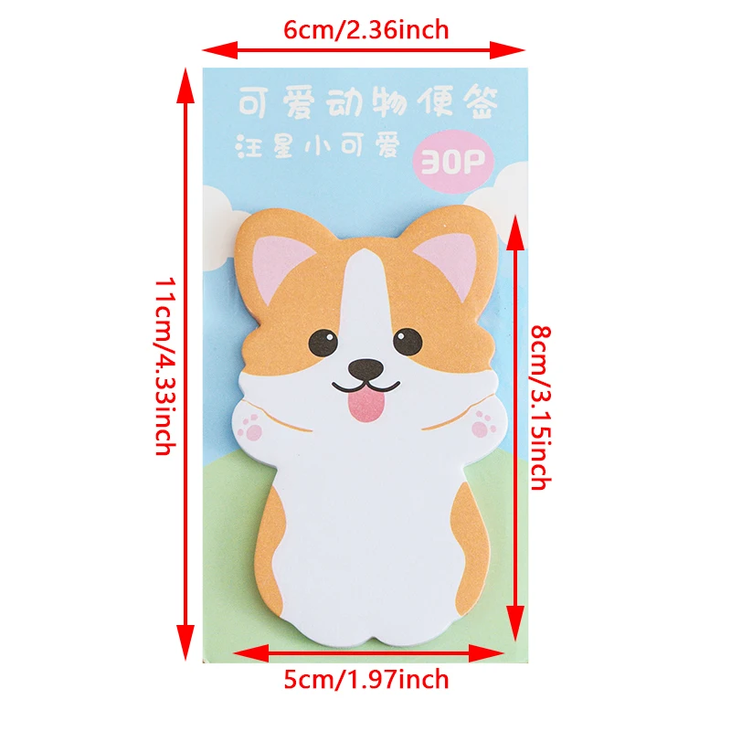 Cartoon Penguin Rabbit Animals Memo Pad Sticky Notes Memo Notebook N Times Stationery School Supplies Kawaii Stationery