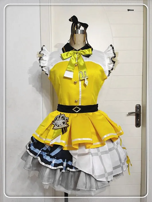 COS-HoHo أنيمي الحب لايف! فستان Nijigasaki Uehara Ayumu/Nakasu Kasumi للحفلات الرابعة SJ زي موحد للحفلات التنكرية