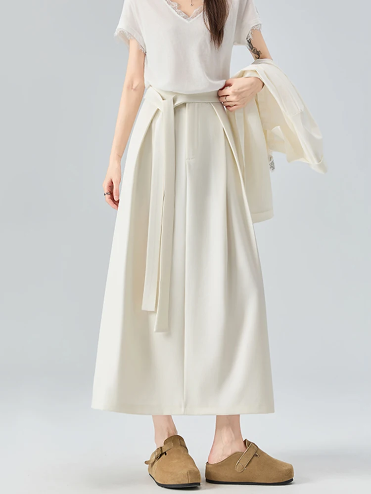 

Юбка-карандаш с высокой талией, прямая, женская, весенняя, модная, стройнящая, А-силуэт, повседневная, деловая, в корейском стиле