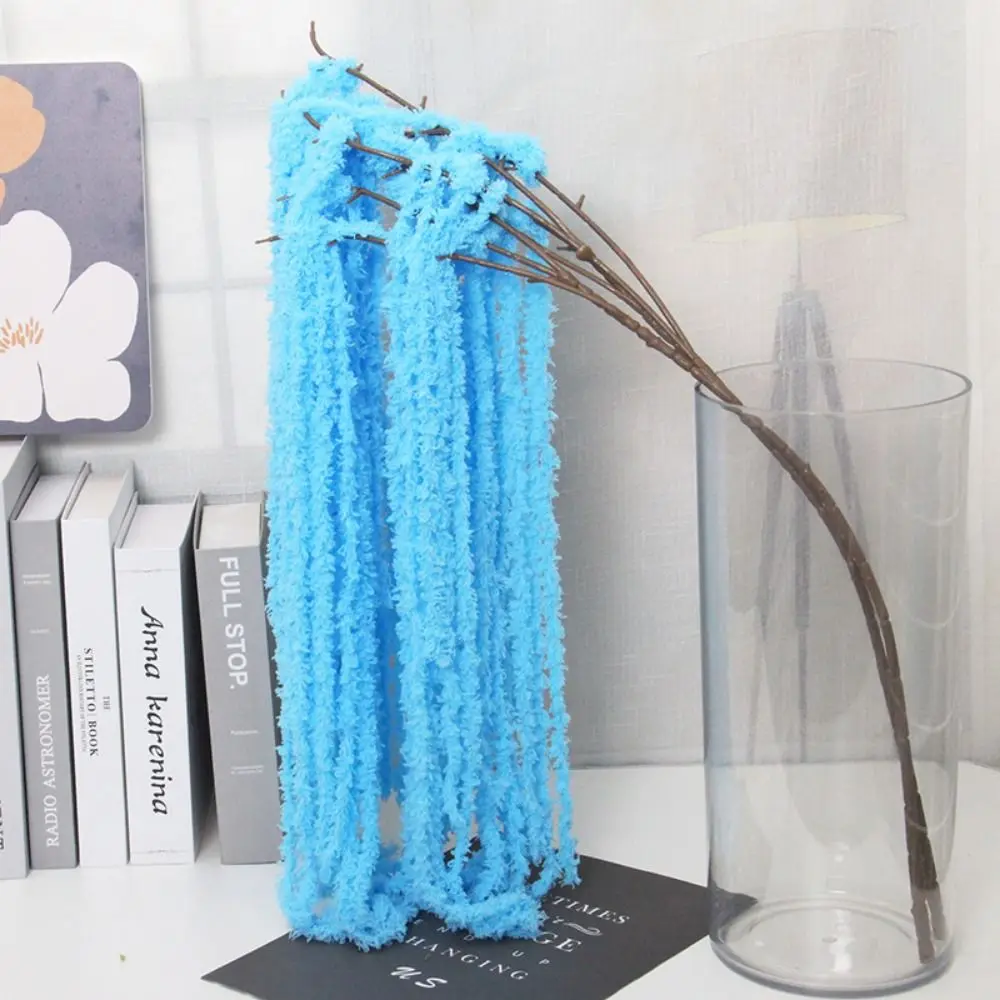 متعدد الألوان أمارانثوس نبات صناعي معلق غزل زخرفة معلقة شرابة طويلة زهرة اكسسوارات صور الدعائم #2