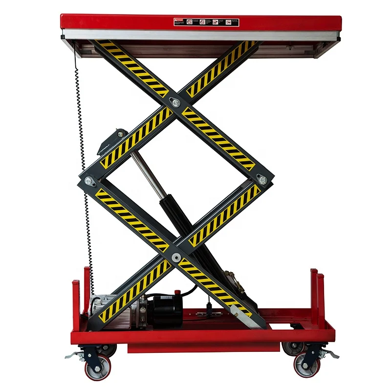 

Best-seller Cleaner Work Platform Hydraulic Lift Table with Wheels