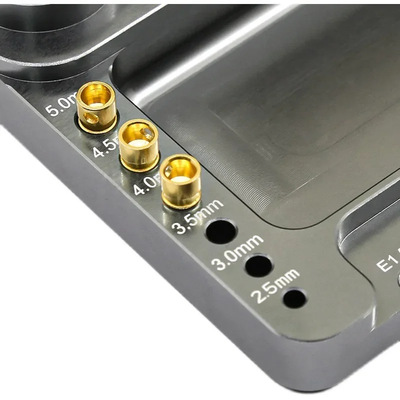 

Metal Shelf Hex Repair Screwdriver Kit Holder Tool Rack Storage 18 Holes Bracket Key Wrench For All RC Cars