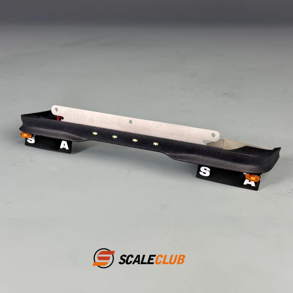 المفسد المصد SCALECLUB مع واقيات الطين BXGXRL-770S-2 لـ 1/14 Tamiya Scania 770S RC شاحنة جرار ترقية أجزاء الملحقات