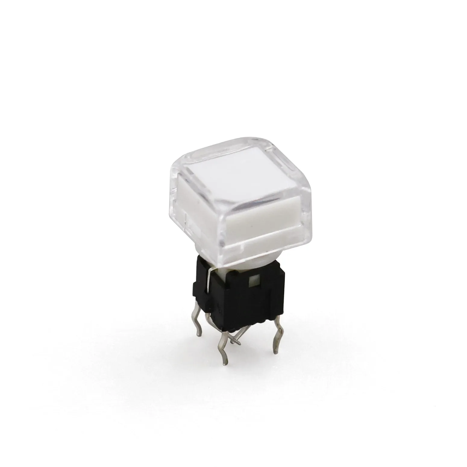 Mini bouton poussoir carré série TS5 avec LED, interrupteur tactile momentané, 9.2x9.2mm, SPST PCB, 5 pièces