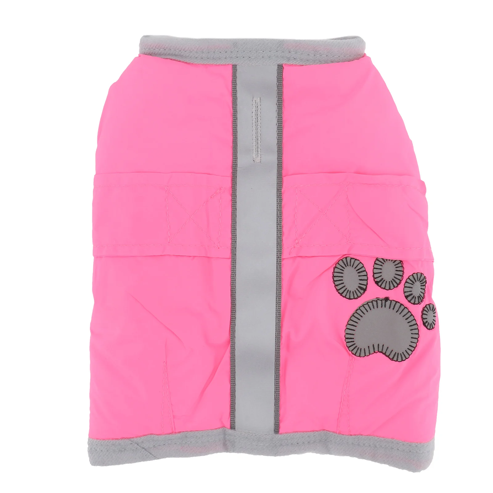 

Water Reflective Dog Clothes Small Coat High Visibility Vest Winter Pink Snowsuit