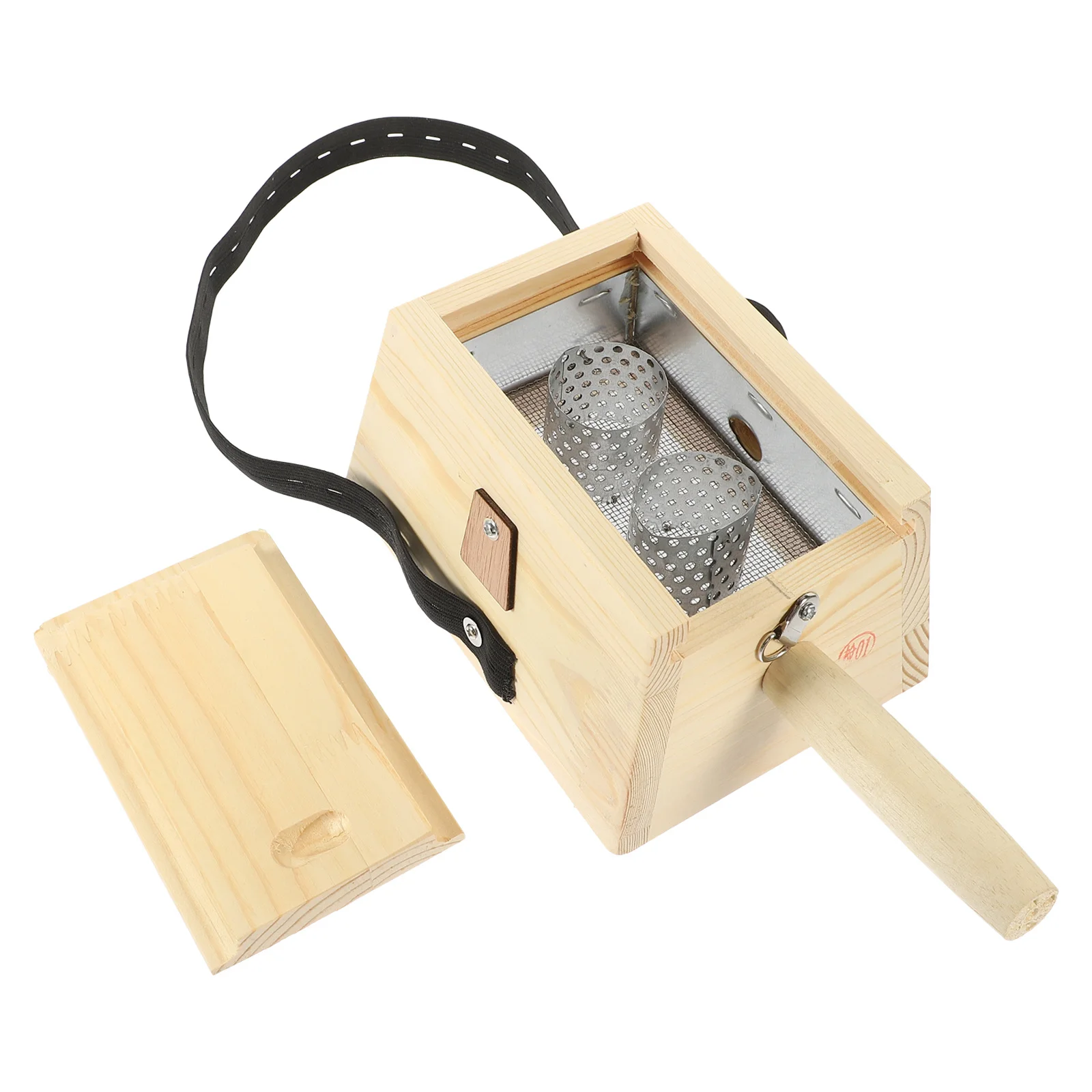 1 مجموعة Moxa صندوق حامل الخشب الحرفية الكى الرعاية الحاويات الجسم أداة تدليك متعددة الأغراض العلاج التقليدي مكافحة تحرق Moxa