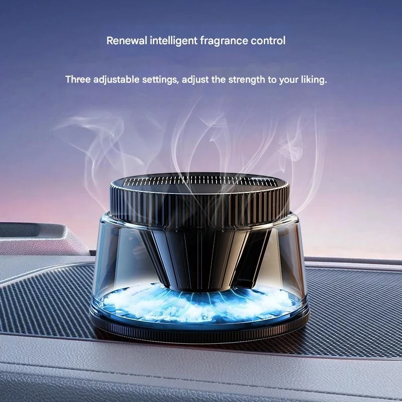 High-end Car Fragrance Diffuser New Model Long-lasting Scent Cloud-like Mist Scenic Automatic Spray Air Freshener Car Accessory view 3