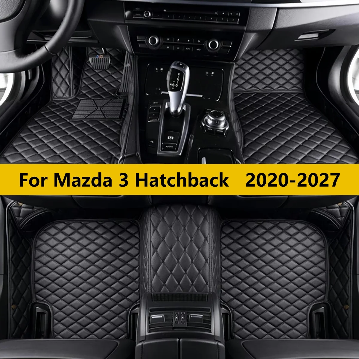 

Custom Car Floor Mats For Mazda 3 Hatchback BP 2020 2021 2022 2023 2024 2025 2026 2027 Auto Carpets Foot Coche Accessories