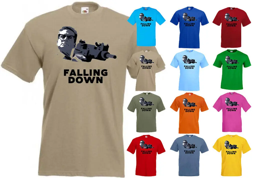 Falling Down v2 Michael Douglas T-shirt movie poster all colors all sizes S-5XL