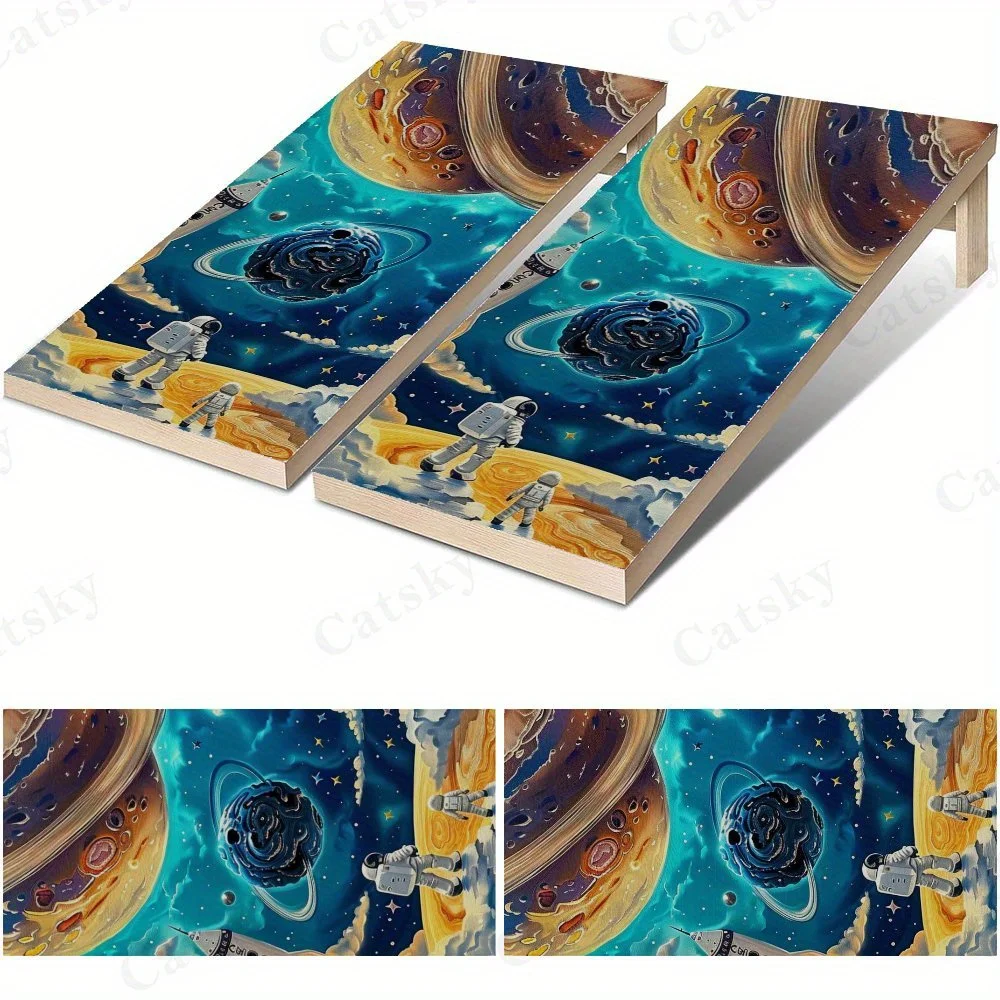 Cosmic Walk Adventure   Sandbag Board Sticker.This sandbag board sticker is made from high-quality materials, offering excellent