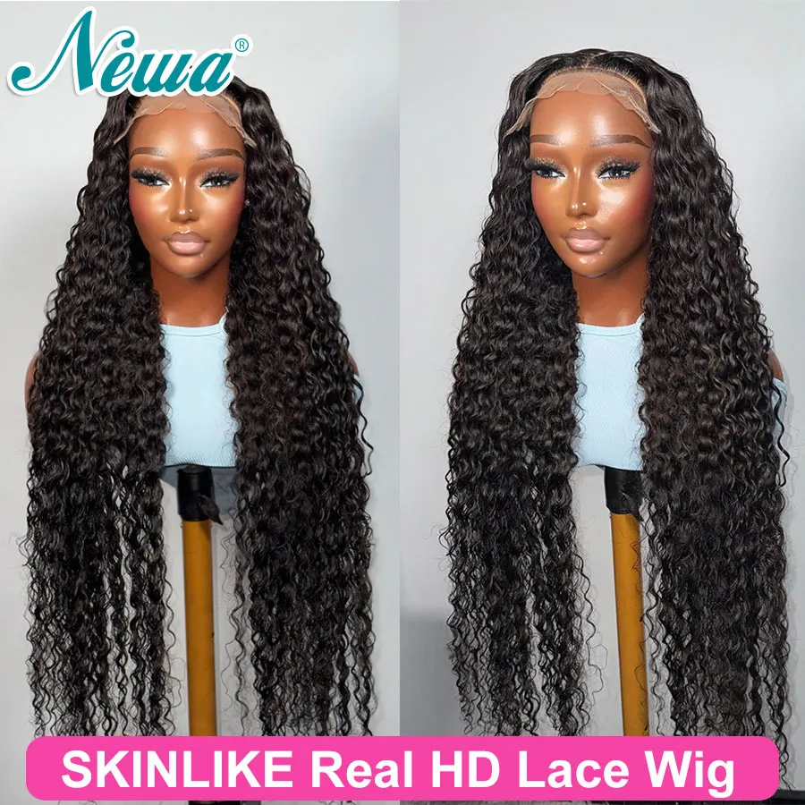 

Newa Hair 5x5/6x6/7x5 HD Lace Closure Wig Natural Hairline Glueless Wig 13x4/13x6 HD Lace Full Frontal Wig Natural Black HD Wig