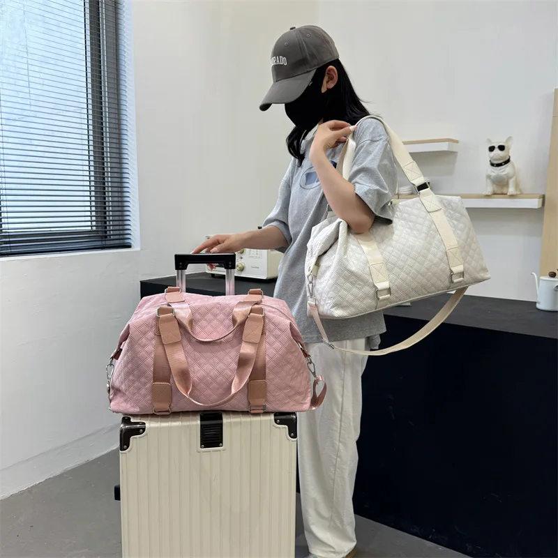 

Новая сумка для йоги большой вместимости с отделением для сухого и влажного воздуха для тренировок и фитнеса, сумки на плечо для путешествий на короткие расстояния