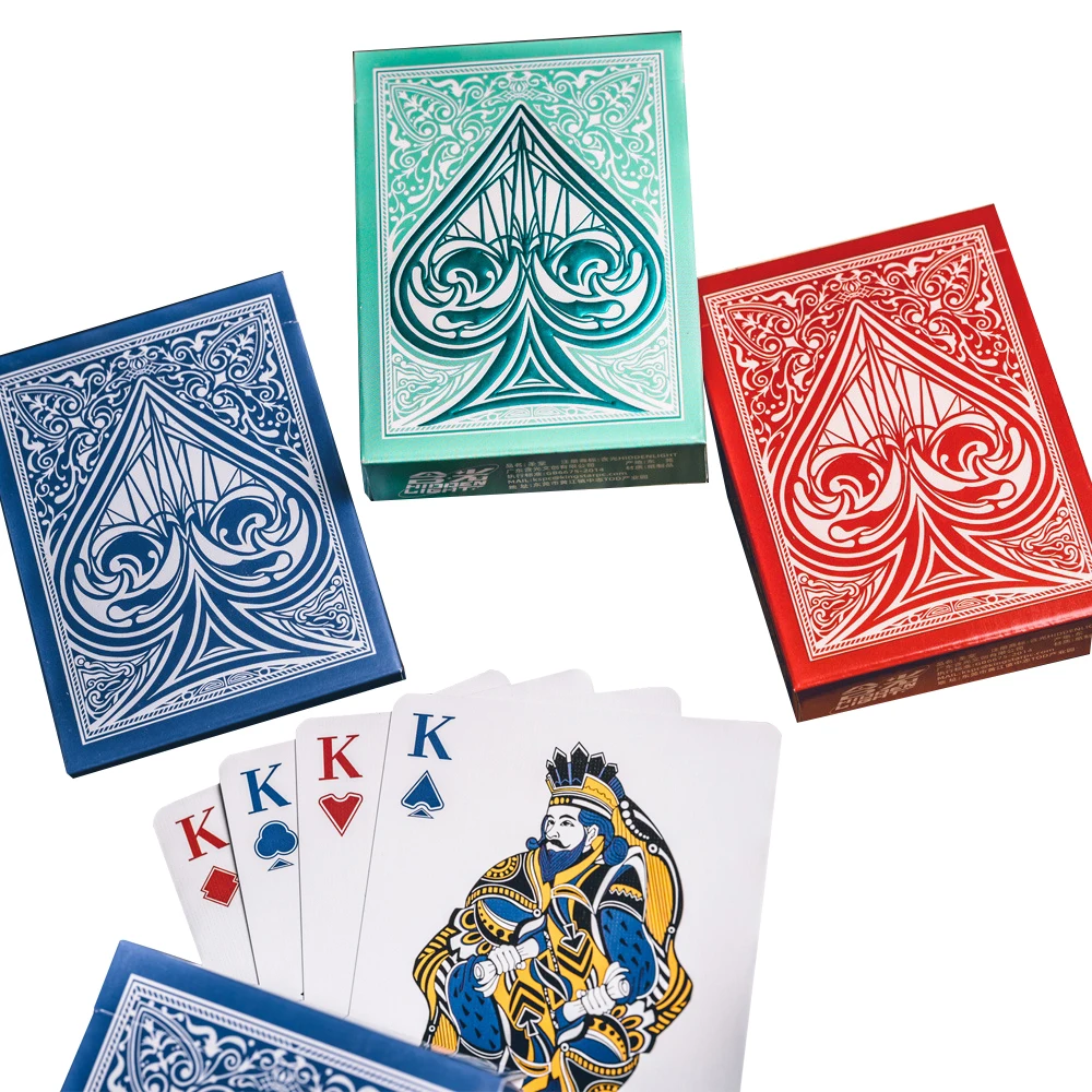 

Игральные карты KingStar Hanguang Многопользовательские настольные игры Покер для Magic Hand Practice Многопользовательская настольная игра в покер