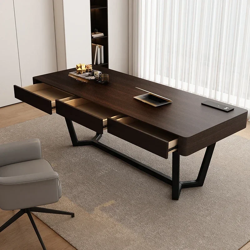 

Creative Japanese Office Desks Nordic Luxury Small Spaces Executive Office Desks Computer Study Furniture مكاتب كمبيوتر FYOD
