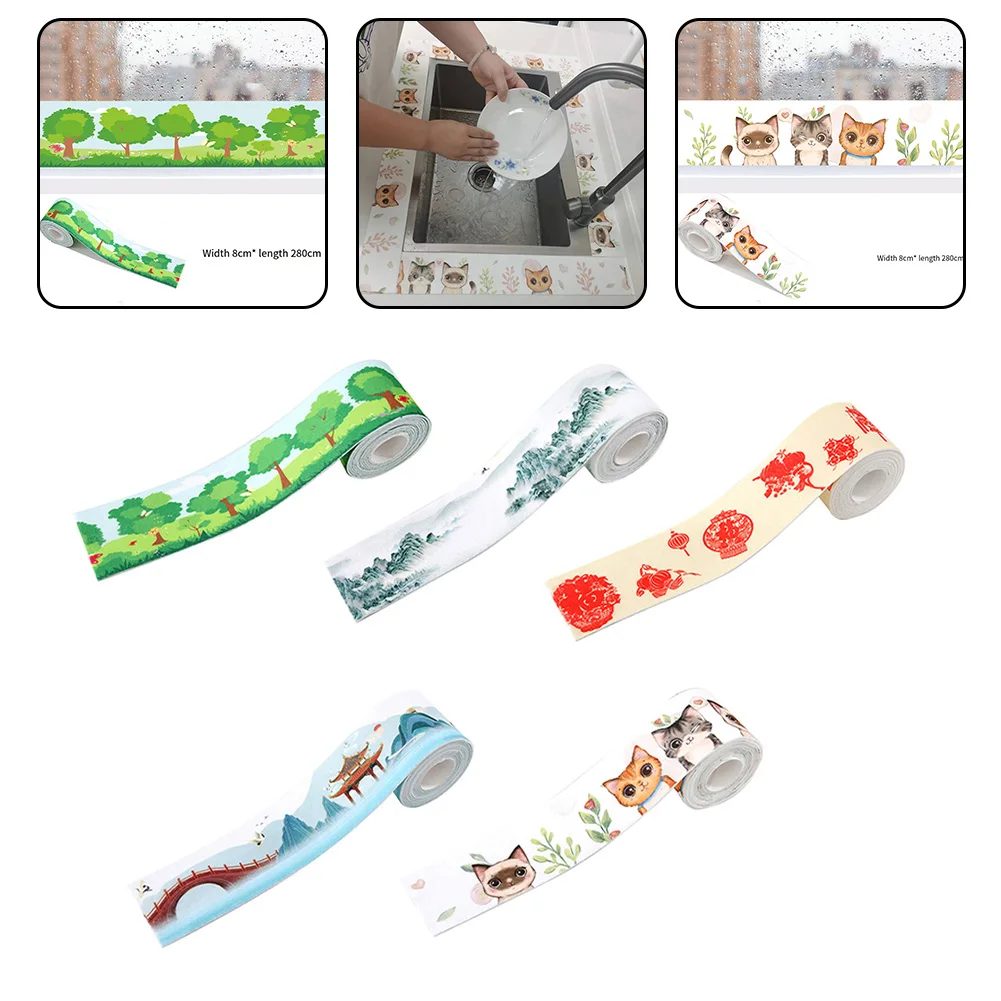 8*280cm Condensation Prevention Easy To Install Moisture Strip Moisture Absorber Hassle-free Experience Multiple Color Options