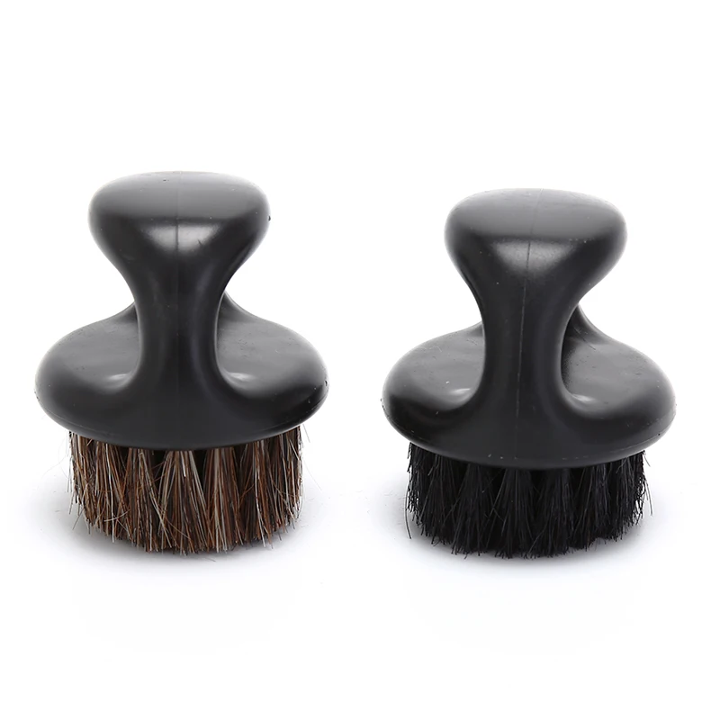 1 Pcs Highquality Horse Hair Men's Shaving Brush Barber Salon Facial Beard Cleaning Shave Tool