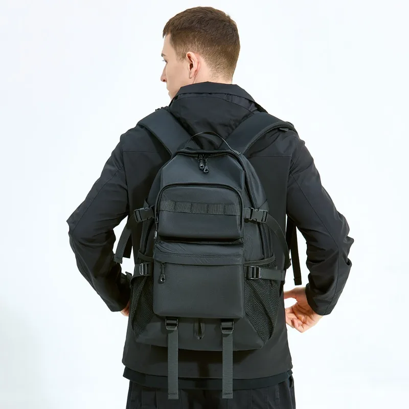 

New Trendy Men Backpack Large Capacity Travel Bag 14.6 Inch Laptop Backpack Men Multi-pocket Outdoor Hiking Backpacks Schoolbag