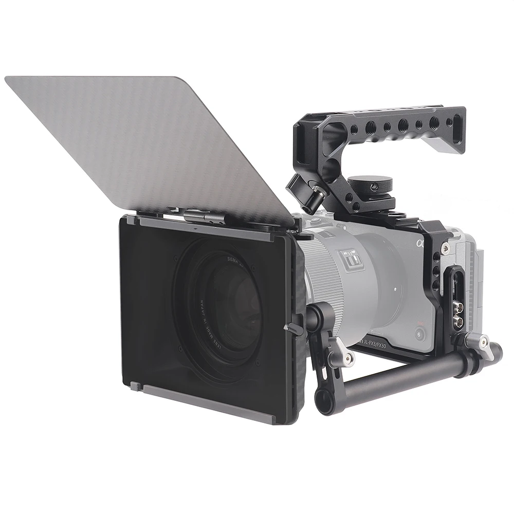 Cage Aluminum Alloy For Sony FX3/FX30 Full Camera Cage Rig kit With Cable Clamp Cold Shoe Camera DIY Kits Photography Accessorie - Image 4