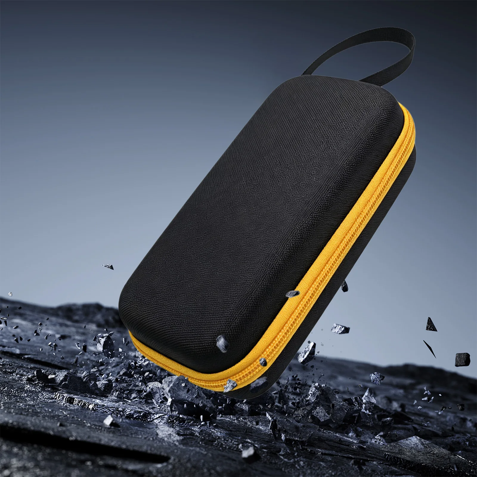 EVA Clamp Meter Holder Bag Fit for Fluke 323/324/325/302 Multimeter Carrying Bag with Portable Handle & Zipper Design