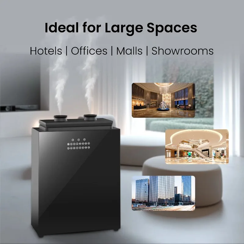 

Double 500ml Commercial Aroma Diffuser HVAC Fragrance Oil Diffuser