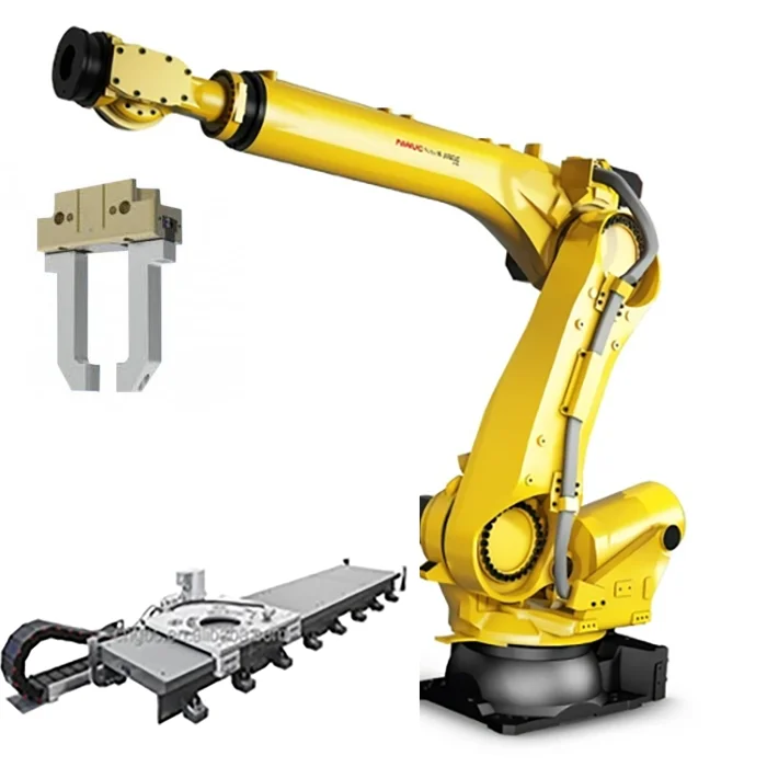 Obrázek 3: Materiál manipulaci robotické ruka s nestandartní konec záchytnou anebo vacuum sání pro logistika