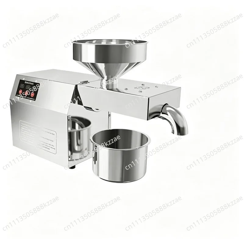 R3 Small Stainless Steel Household Oil Press 500-1500W Commercial Homemade Peanut Oil/Sesame Extracting Machine