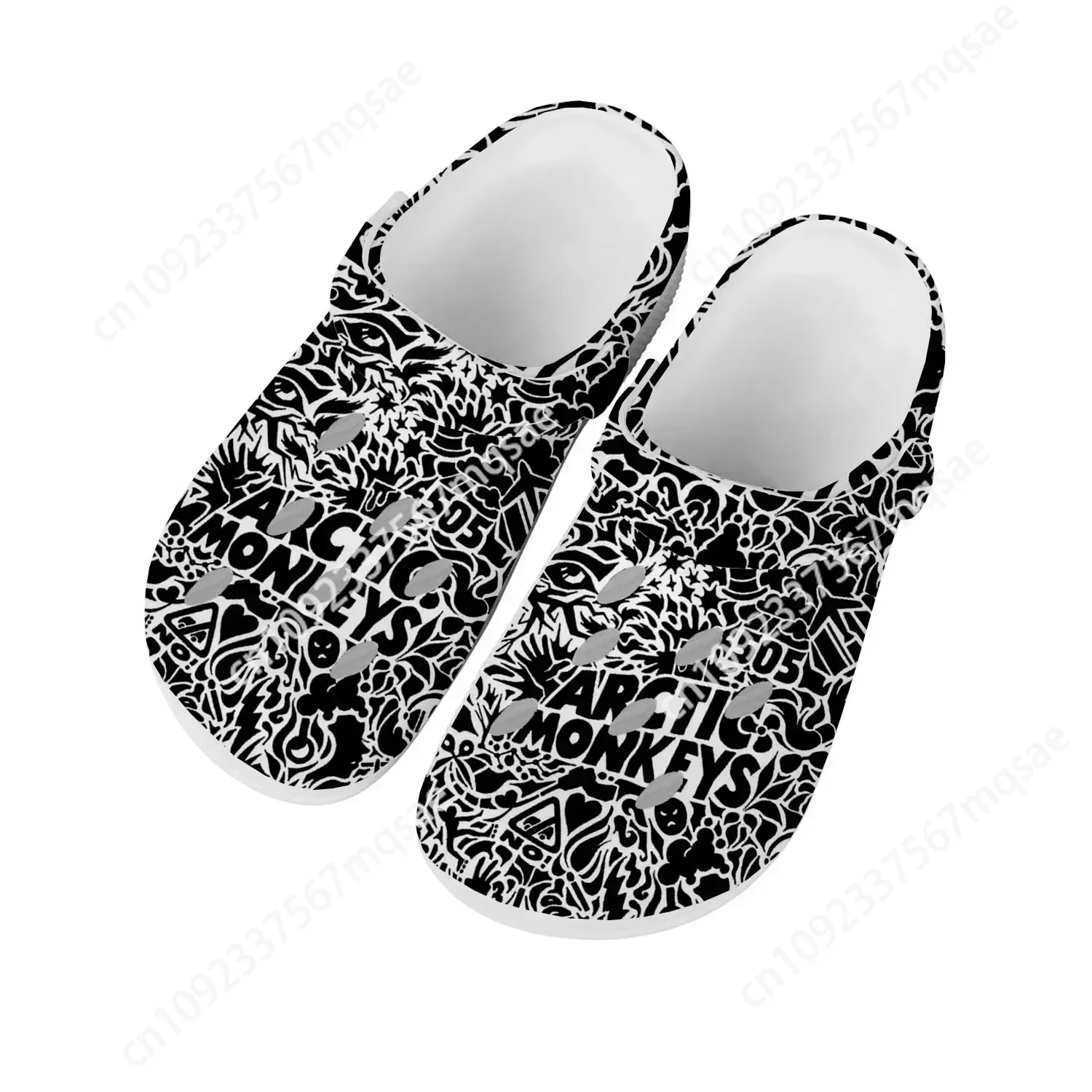 Arctic Monkeys Rock Band Pop Home Clogs Custom Water Shoes Mens Womens Teenager Shoe Garden Clog Breathable Beach Hole Slippers