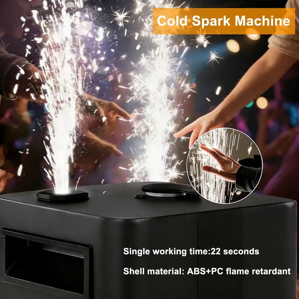 350W Mini Cold Spark Machine Remote Control Stage effect machine Spray height 2-3M ABS+PC flame retardant For DJ Disco Party bar