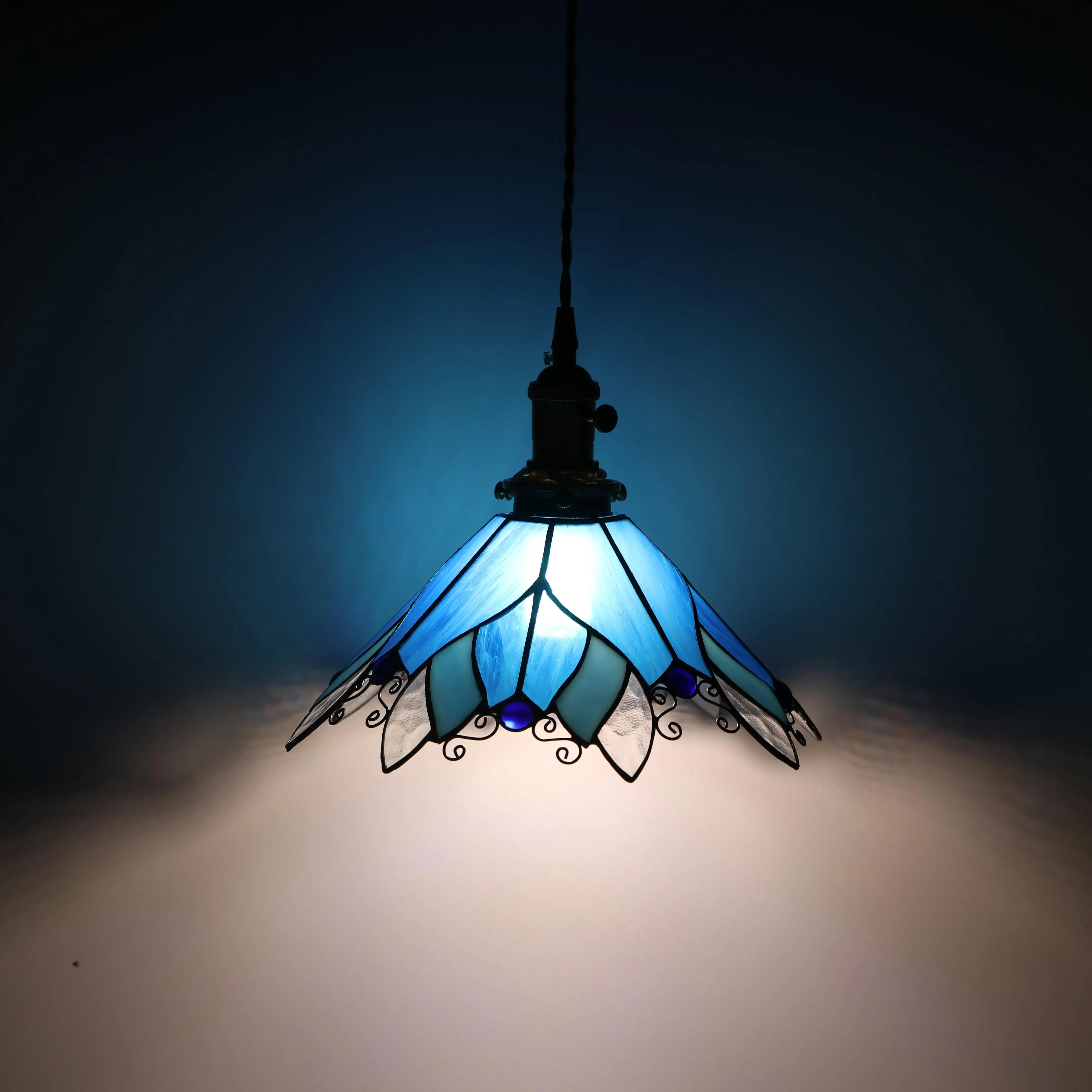 Angel Wings French Countryside Ins Style Creative Homestay Bedroom Bedlight Retro Atmosphere Pendant Lamp