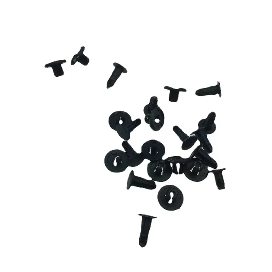 For Car Bumper in The Net Cover Trunk Lining Buckle Free Shipping Black Plastic Screw 20 Pcs Auto Fastener
