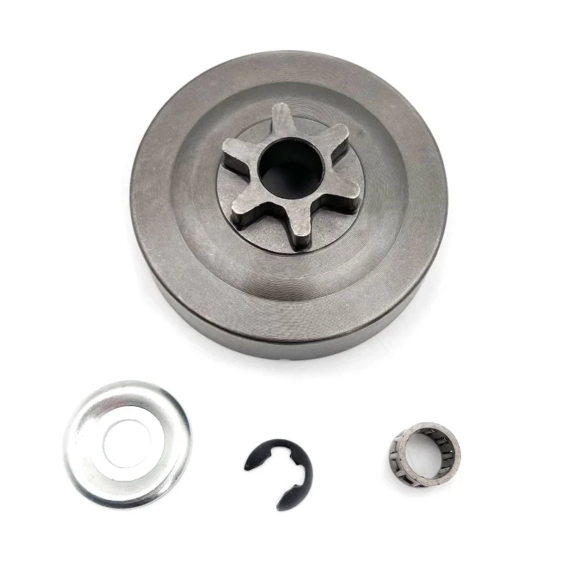 Imagem -05 - Aço Endurecido Embreagem Tambor Roda Dentada Kit para Motosserra Ms170 Ms180 017 018