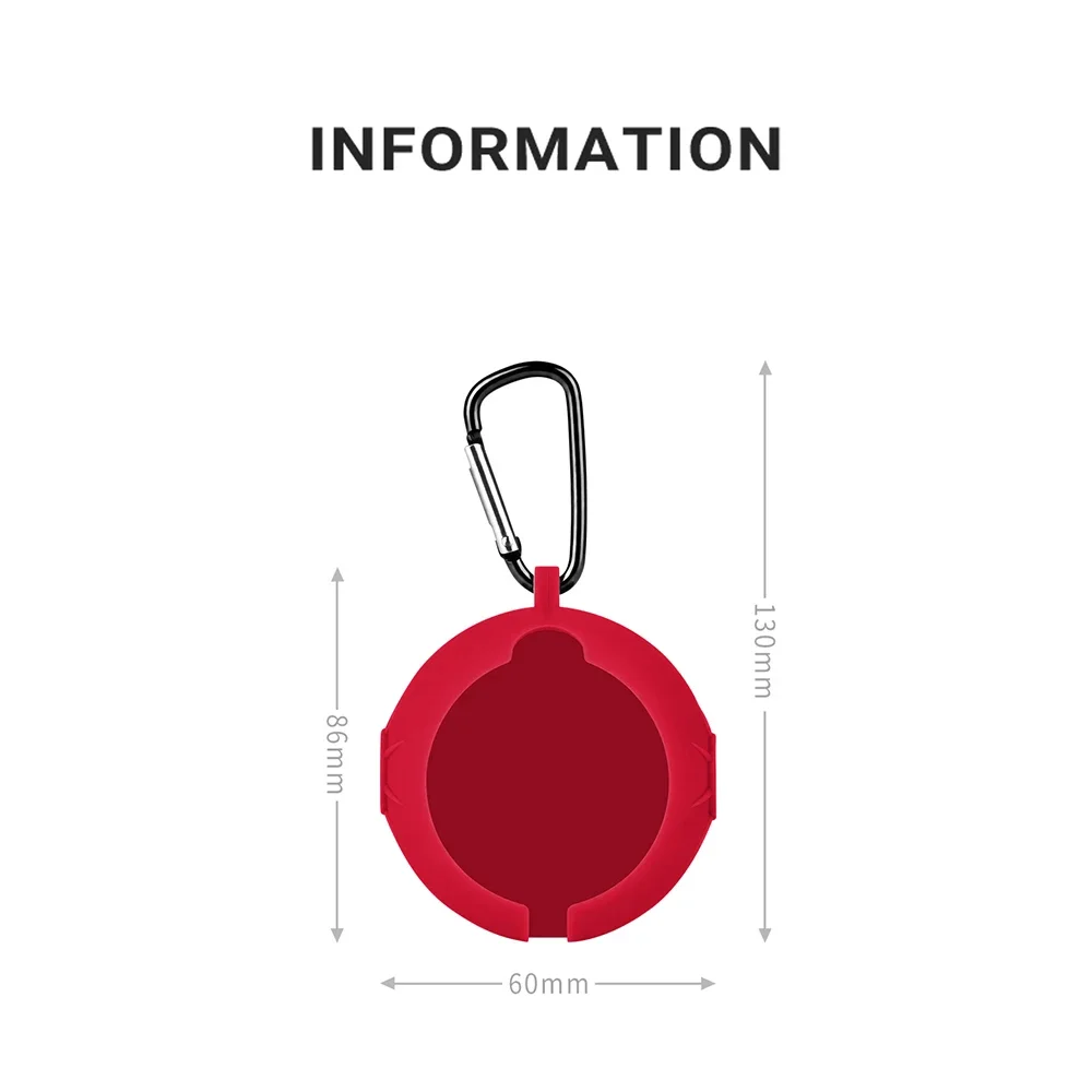 PGM Golfball-Halter, 1/4 Stück, Silikon-Golfball-Schutzhülle, tragbare Einzelball-Tasche, Golf-Sportzubehör – Detail 2
