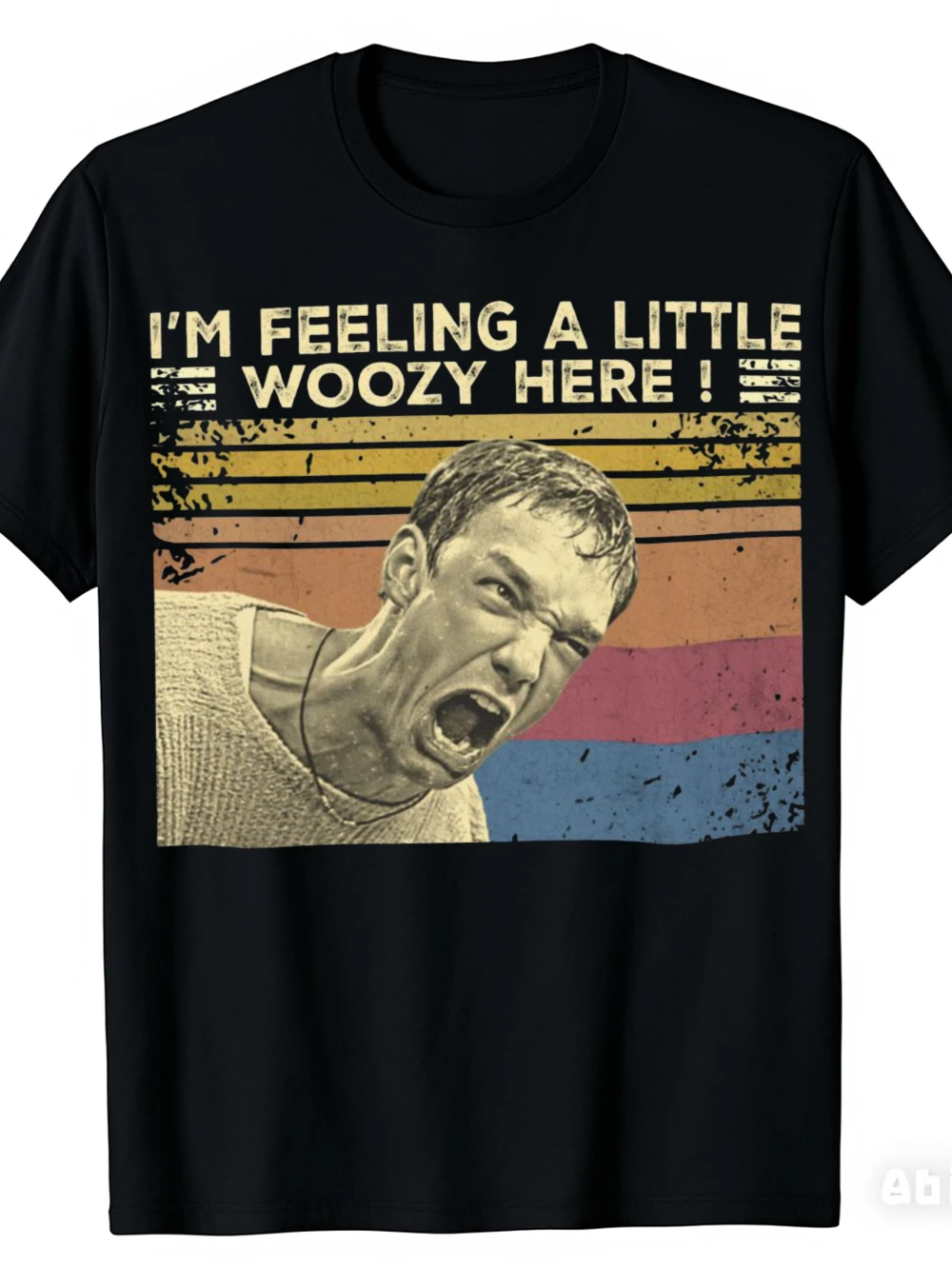 New Scream Movie-Inspired T-Shirt I Feel Dizzy Stu Macher Quote Graphic Short Sleeve Men's T-shirts for Summer Unisex All-Season