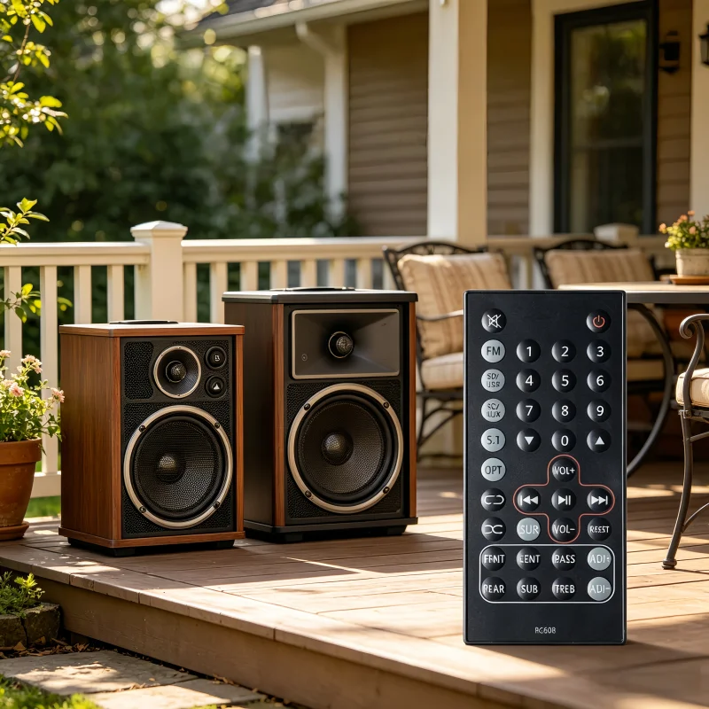 RC60B IR Infrared Replacement Remote Control Suitable For Edifier C6XD 5.1 Surround Sound Speaker System