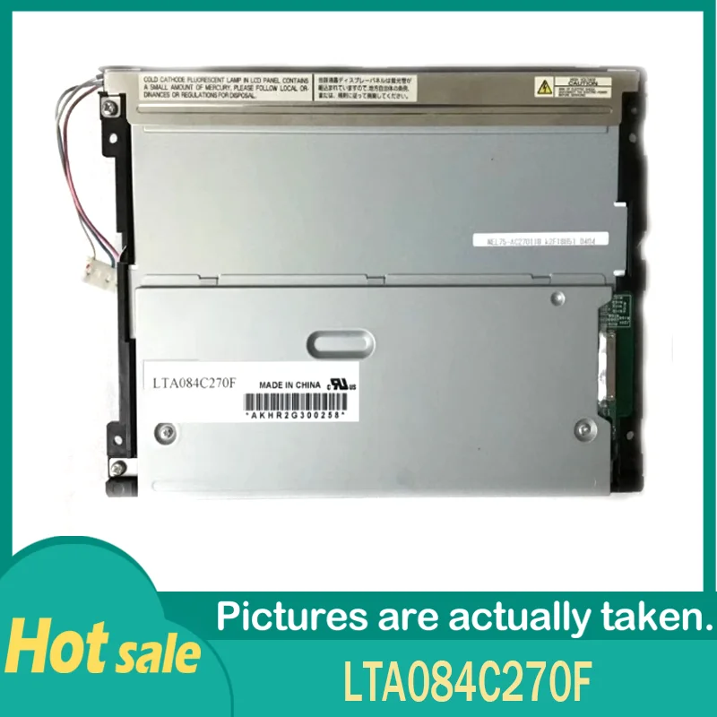 100% original LTA084C270F TFT painel LCD industrial de 8,4 polegadas