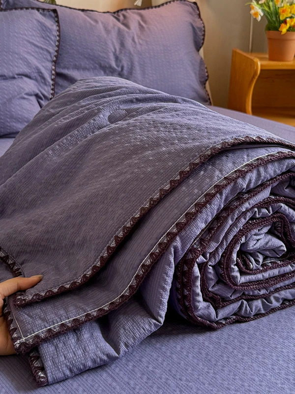 summer-cooling-needle-pure-color-cloud-feel-foam-summer-air-conditioner-quilt-bedding-four-piece-set-comforter-cover