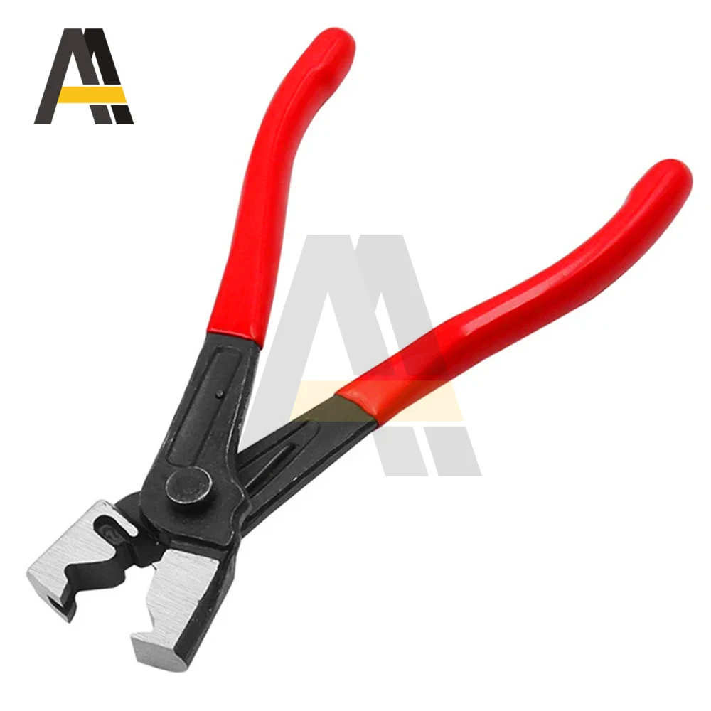 Car Hose Clamp Plier Oil Hose Crimping Plier Water Pipe Clamp Calliper R Type Collar Hose Clip Pliers Car Repair Hand Tool