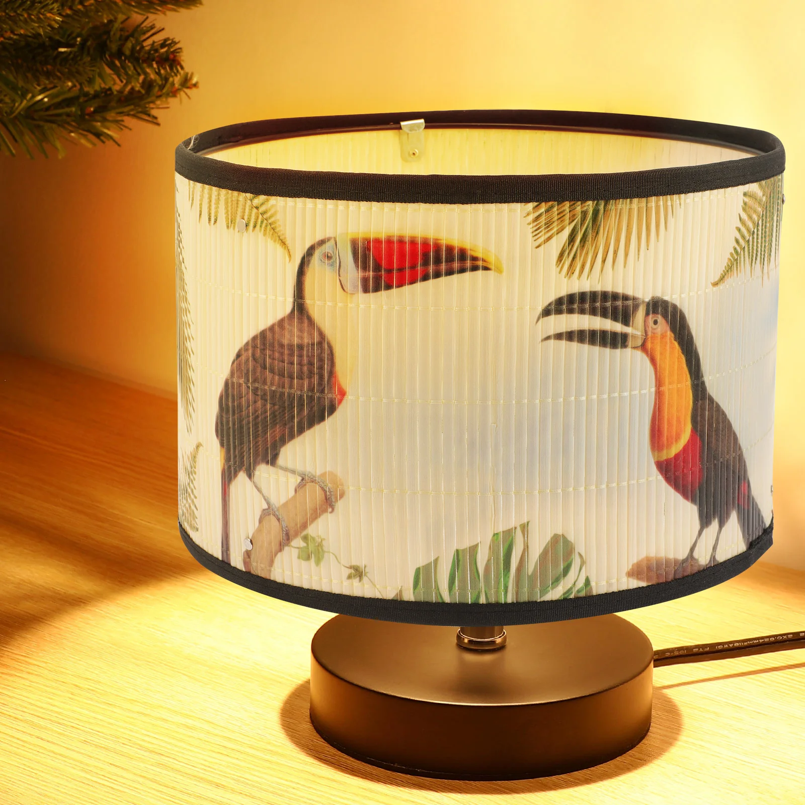 Шикарный бамбуковый подвесной светильник, абажур ручной работы, чехол для потолочного светильника для современного декора фермерского дома, длительный срок службы, яркость