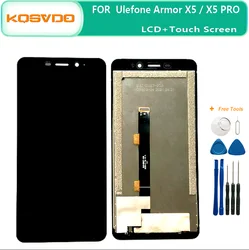 Pantalla LCD de 5,5 pulgadas para Ulefone Armor X5 / X3 / X9 X10 X11, montaje de digitalizador con pantalla táctil de repuesto, pantalla ArmorX5PRO