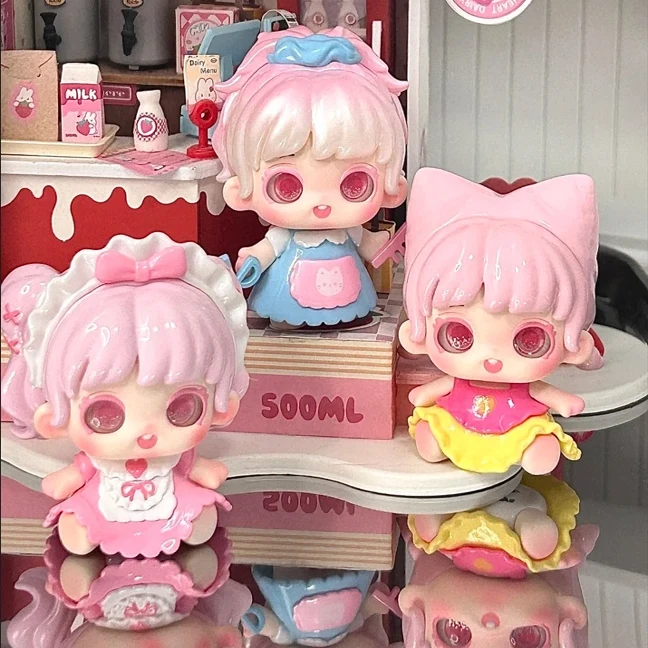 أصيلة Jotoys/Miana Xiaomi'Na Mini Shapeshifting منزل صغير رائعتين حبة سلسلة صندوق أعمى تمثال هدية مزخرفة