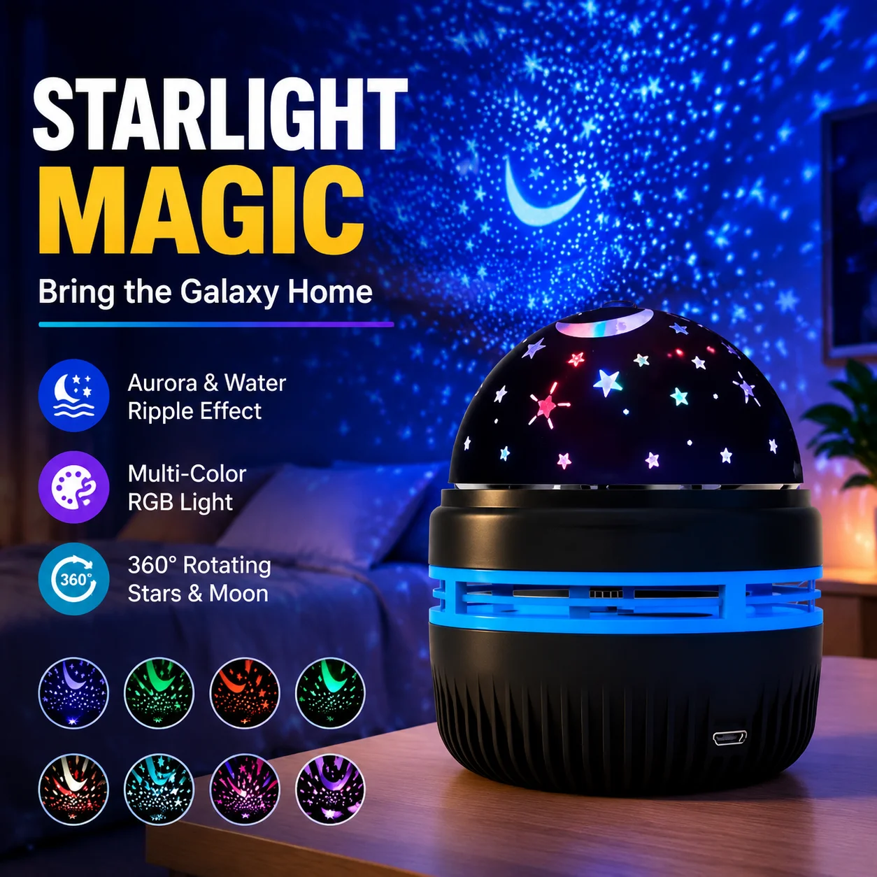 projetor-de-estrelas-aurora-usb-com-efeito-de-ondulacao-de-Agua-luz-noturna-rgb-multicolorida-para-quarto-360-°-lampada-rotativa-de-lua-e-estrelas
