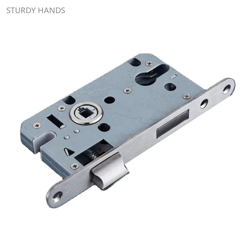 

5845 High Security Door Lock Cylinder Body for Home Single Tongue Mute Anti-Theft Lock Cylinder House Wooden Door Lock Bodys