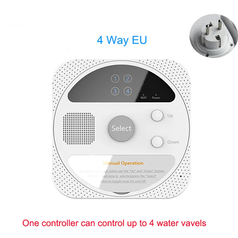 Controller di irrigazione da giardino intelligente a 4/6/8 zone Timer di irrigazione WiFi sistema di irrigazione a goccia programmabile con