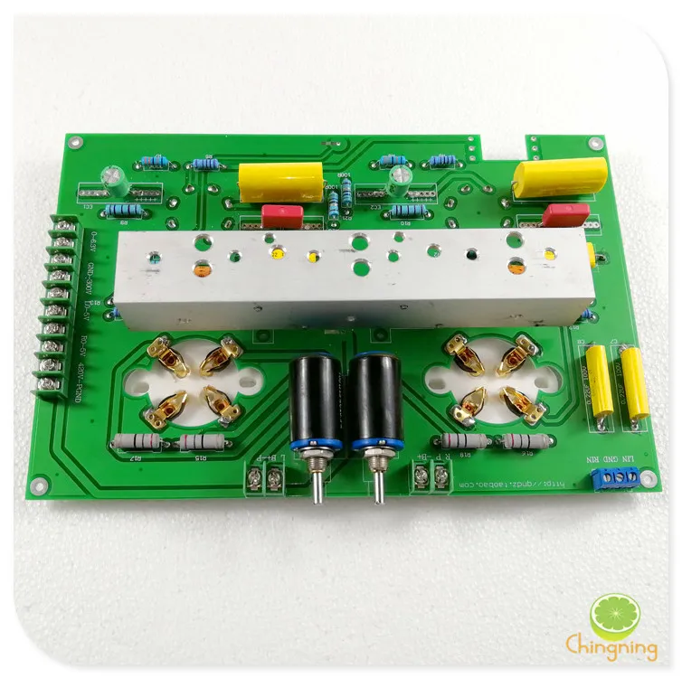 

6J8P 717 push 2A3 односторонняя DIY hifi 4Wx2 Плата усилителя трубки