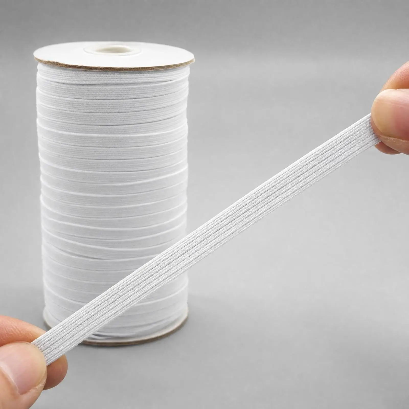Sewing Elastic Waistband Ribbon 90m Latex Nylon Stretch Lace Fabric for DIY Dress Cuff Making Textile Craft Supplies