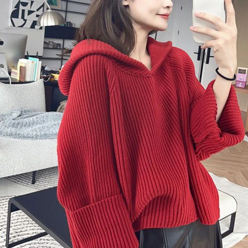 Autumn Pullovers Women Daily Solid Special Attractive Korean Style Popular Stylish Personality Ladies Vacation Charming Tender